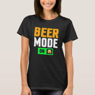 Öl Skämt Drickande Män Brudgum Sängvätning Team T Shirt