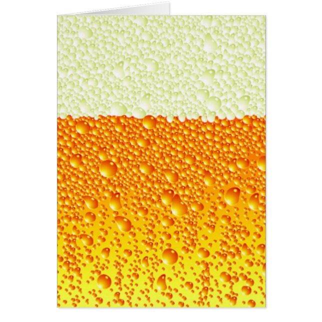 öl snobb hälsningskort (Framsidan)