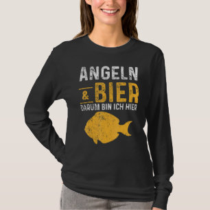 Öl som fiskar fisketrålning t shirt