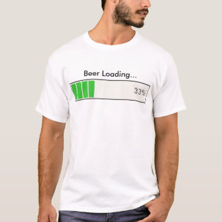 Öl som laddar 33 procent tee shirt