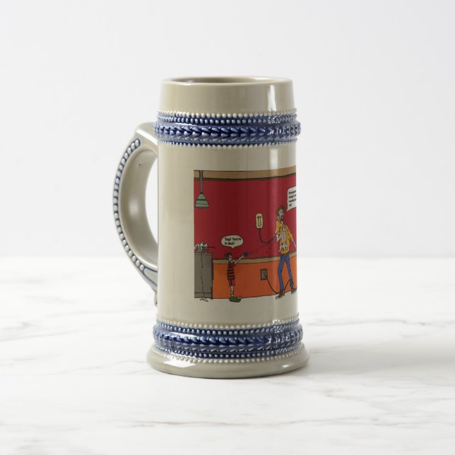 Öl Stien med roliga tecknader Sejdel (Framsida vänster)