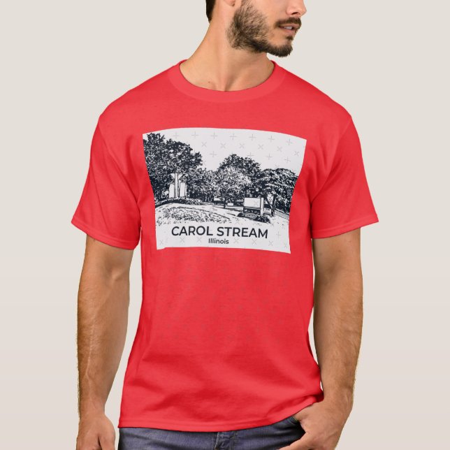 ol Stream Illinois Aktiv T Shirt (Framsida)
