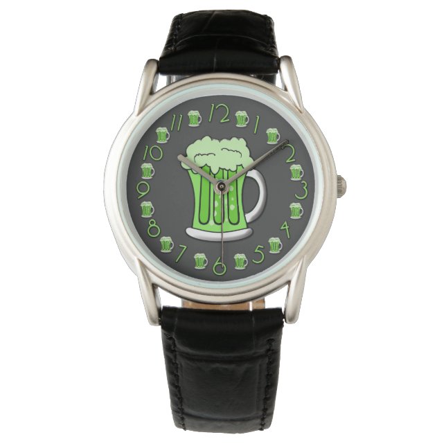 Öl Trettio St Patricks Day Edition Armbandsur (Framsida)