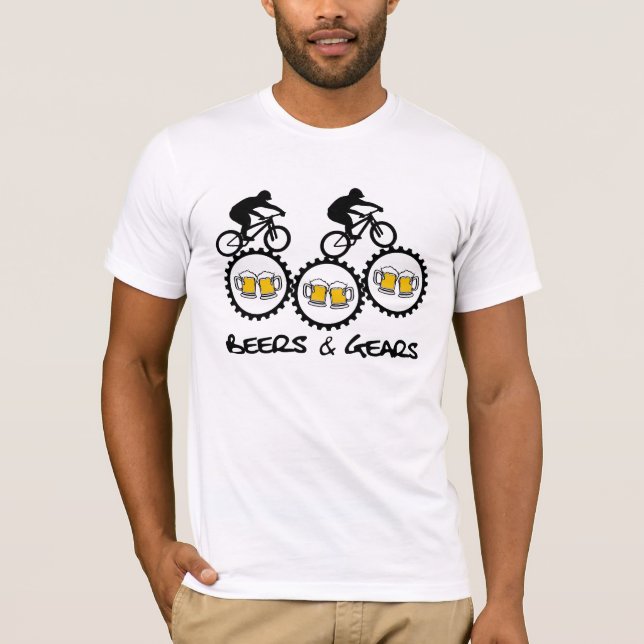 Öl & utrustar T-tröja som göras i USA Tröja (Framsida)