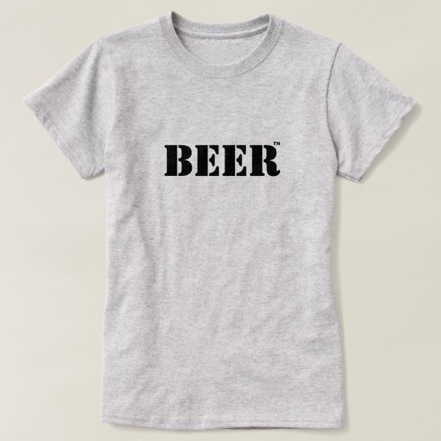 Öl Varumärke T-Shirt (Design framsida)