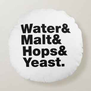 Öl = Vatten & malt & Skutt & jäst. Rund Kudde