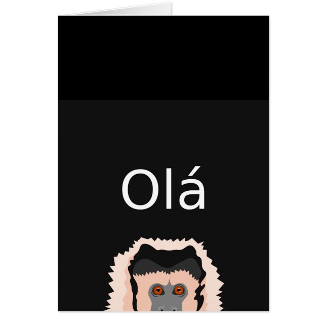 Ola-Apa Hälsningskort (Framsidan)