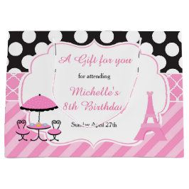 Ola la Paris Tea Födelsedagsfest Tack