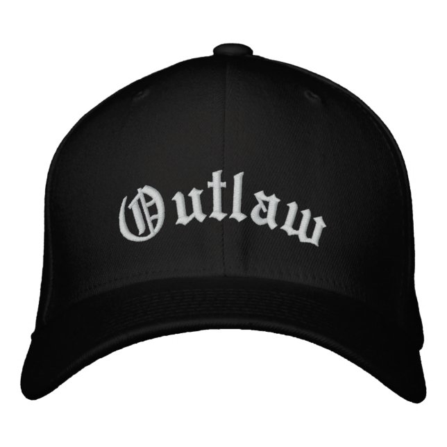 Olaglig basebollmössa broderad keps (Framsida)