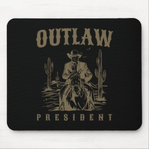 Olaglig President Trump Cowboy Trump Dömd Brottsli Musmatta