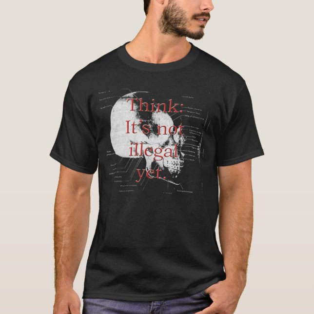 olaglig tänka tee (Framsida)