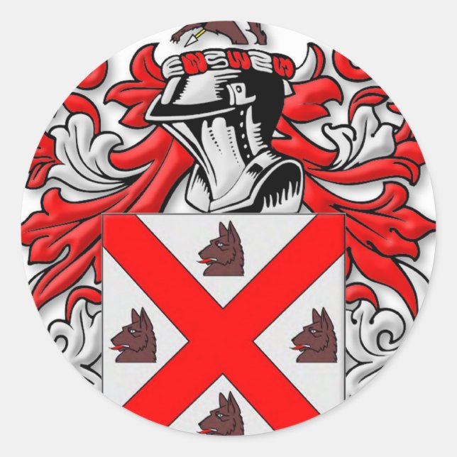 Olagligt Jackande av Arm Runt Klistermärke (Framsida)