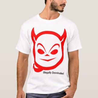 Olagligt nedladdat t-shirt