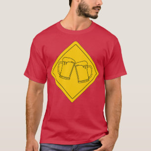 Ölälskare skylt t shirt