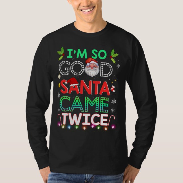 Olämplig jul T Shirt Funny julafton party (Framsida)