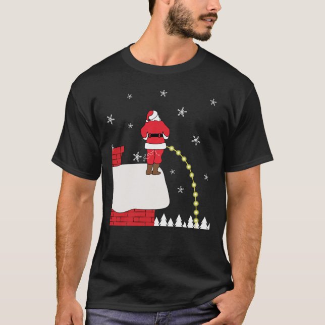 Olämplig jultomte Classic T-Shirt (Framsida)