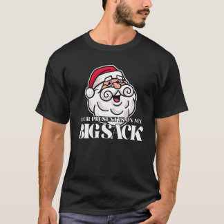 Olämplig jultomte Manar Merry 2021 Santa Comin T Shirt