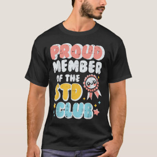 Olämplig stolt ledamot av Klubb Humor Joke Manar T Shirt