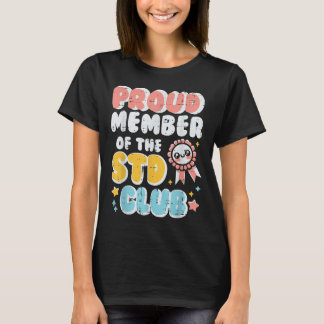 Olämplig stolt ledamot av Klubb Humor Joke Manar T Shirt