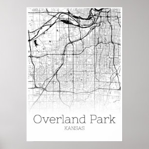 Ölandsparken Karta - Kansas - Karta Poster