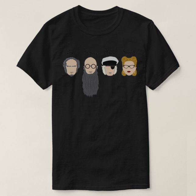 Oläsliga förklädnader t shirt (Design framsida)