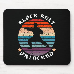 Olåst Behålla på Black Bälte-nivå för Achievement Musmatta