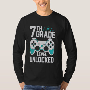 Olåst spelare på 7:e-Klass-nivå första skoldagen T Shirt
