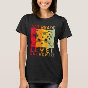 Olåst spelare på femte Klass-nivån första skoldage T Shirt