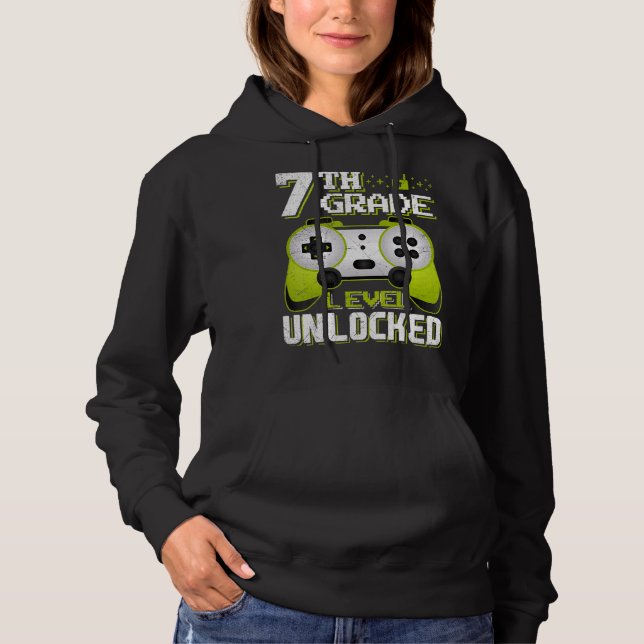 Olåst videospel på 7:e Klass Back to school T Shirt (Framsida)