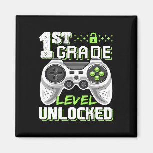 Olåst videospel på Klass Back to school Magnet