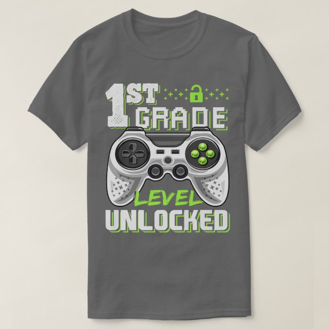 Olåst videospel på Klass Back to school T Shirt (Design framsida)