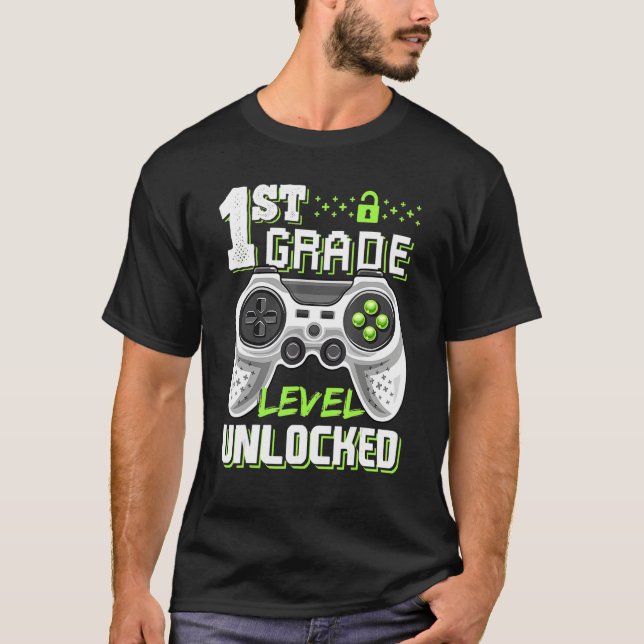 Olåst videospel på Klass Back to school T Shirt (Framsida)
