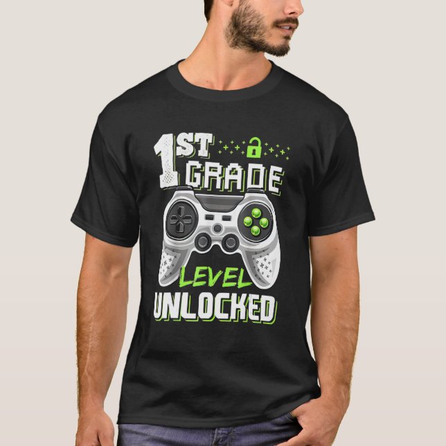 Olåst videospel på Klass Back to school T Shirt (Framsida)