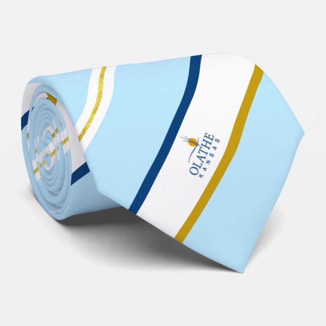 Olathe (Kansas) city flagga Neck Tie Slips (Rullad)