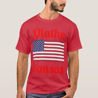 Olathe Kansas Stylish Tryck2 T Shirt