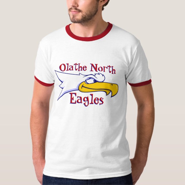 Olathe norr örnar t-shirt (Framsida)