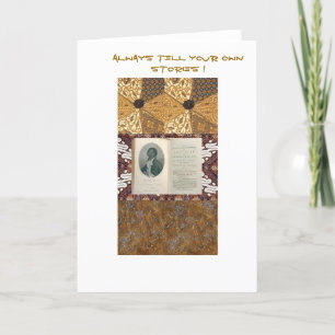 Olaudah Quiano-Always berättar dina egna Kort