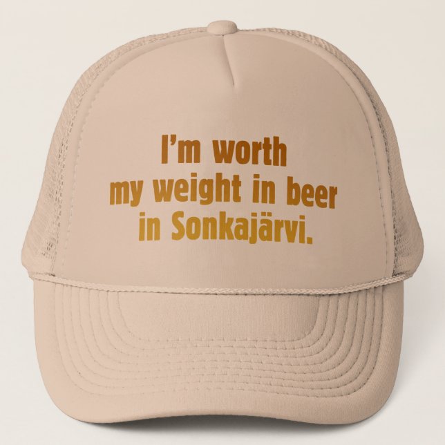 Ölbarnskvinna Khaki mössa Keps (Framsida)