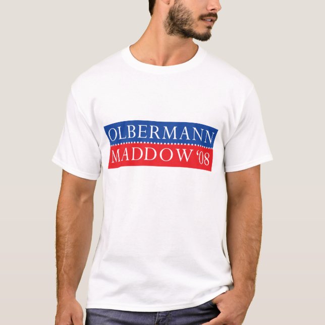 Olbermann Maddow T-tröja Tee (Framsida)