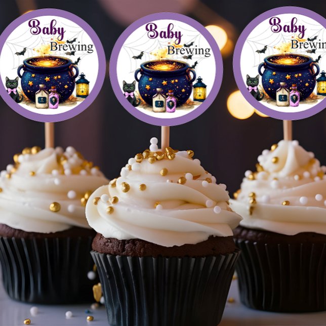 Ölbryggande bebis runt klistermärke (Skapare uppladdad)