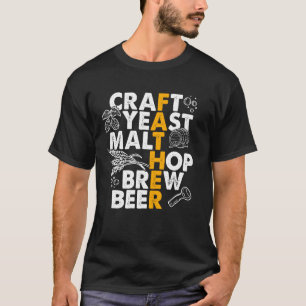 Ölbryggning - Bryggare - Ölälskare - Bryggeri - Fa T Shirt