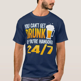Ölburk kan inte bli berusad baksmälla rolig alkoho t shirt