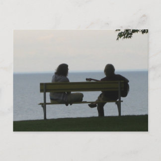 Olcott Beach, NY Vykort