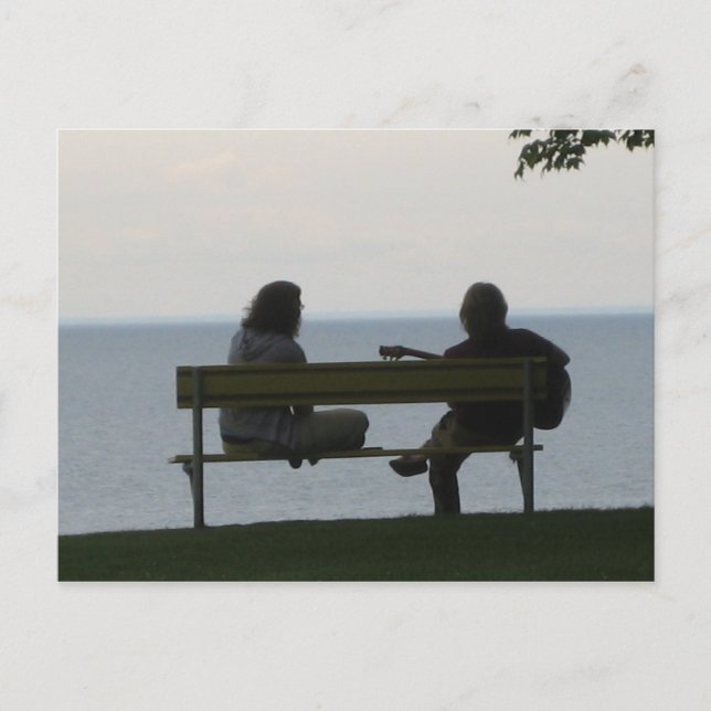 Olcott Beach, NY Vykort (Framsida)
