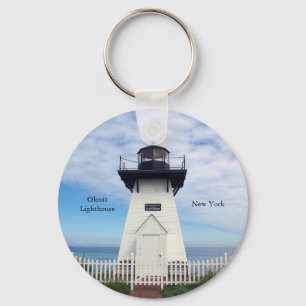 Olcott Lighthouse-nyckelring Nyckelring