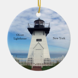 Olcott Lighthouse-ornament Julgransprydnad Keramik