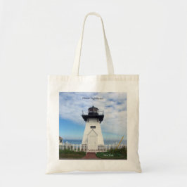 Olcott Lighthouse tote bag Tygkasse
