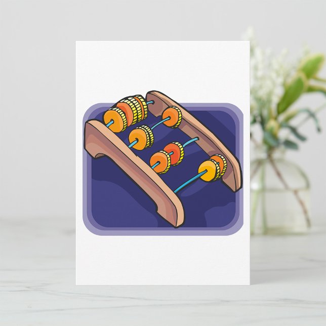 Old Abacus Inbjudningar (Skapare uppladdad)