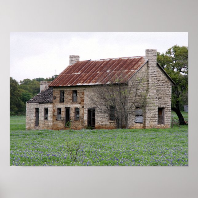 Old Abandoned Farm House Poster (Framsidan)