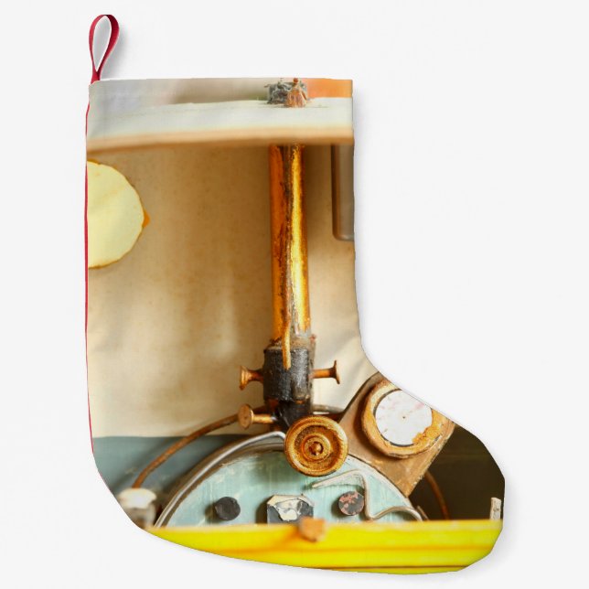 Old and dirty interior scratch build design of min liten julstrumpa (Framsidan)